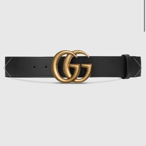 Gucci Wide Leather Belt
